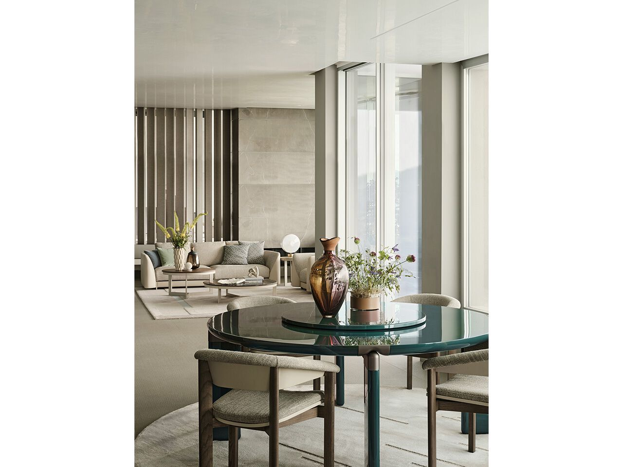 Стул грецкого ореха с подлокотниками Turri LYNN ARCH-00103913 - Вид №4