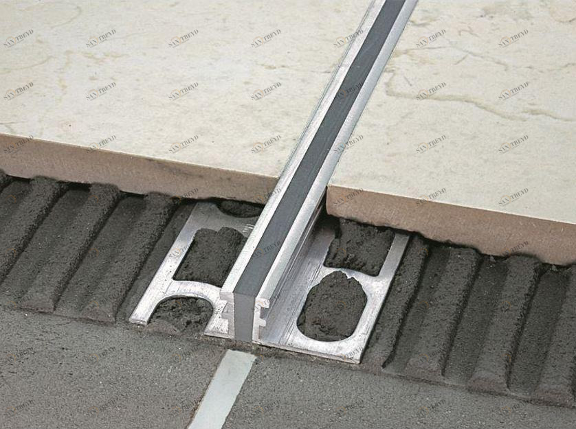 PROFILPAS Деформационный шов из натурального алюминия для пола Cerfix® projoint sun-id-1375031