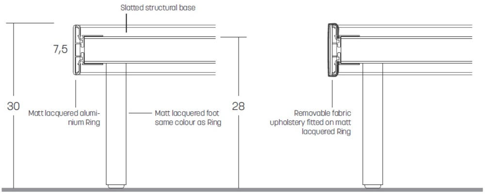 Caccaro Двуспальная кровать Groove sun-id-1400422 - Вид №5