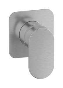 Внешние части встроенного смесителя на 1 потребителя WE ARE IB sb390cc Brushed Nickel Superbox