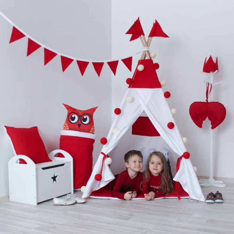 Игровой коврик стеганый Simple Red VAMVIGVAM SIMPLE RED 281597 Красный Santreyd  - Вид №5