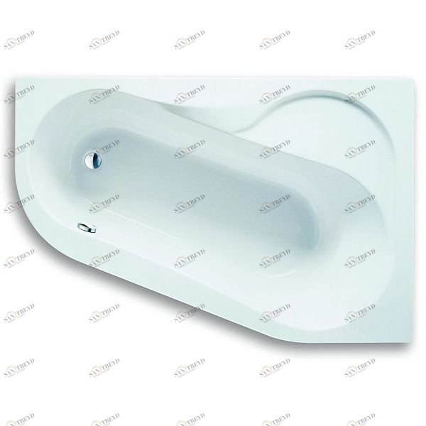 Ванна угловая PARANA 150x100 см с аэромассажем Laola II HOESCH 5566