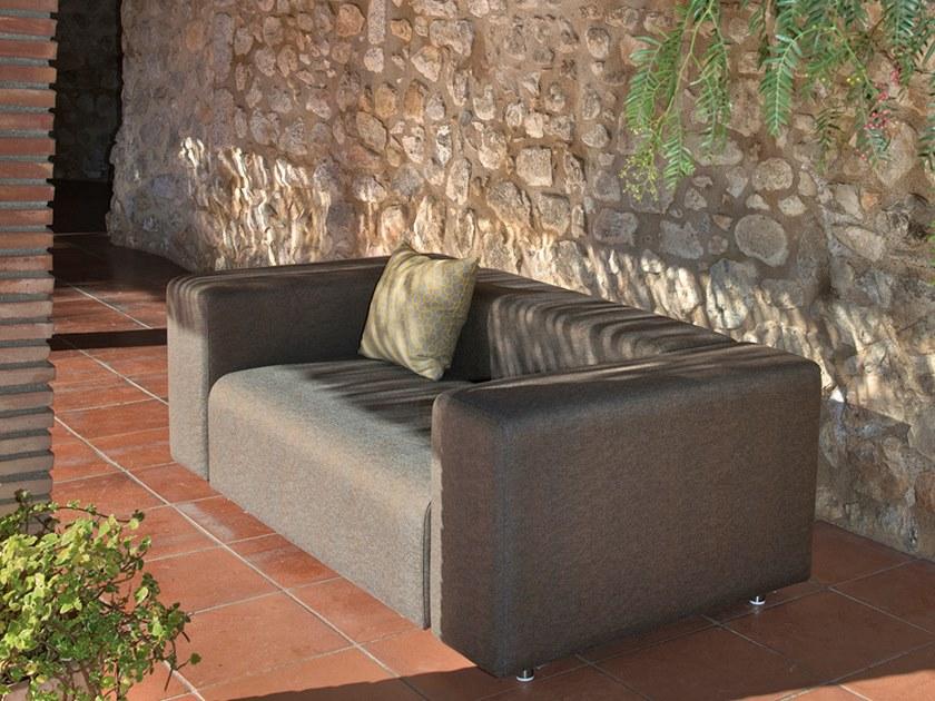 calma Садовый диван 2 мест из ткани sunbrella® Dorm 816  - Вид №3