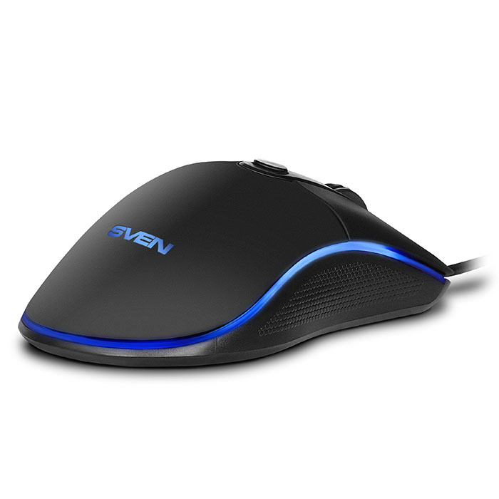 SV-016395 Игровая мышь rx-g940 usb (5+1кл. 600-6000 dpi, softtouch, подсветка, игров. упак) Sven Santreyd  - Вид №3