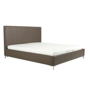Кровать Luna, 150х200 см, темно-коричневая