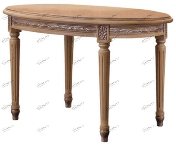 Martini Interiors Низкий овальный деревянный журнальный столик Emozioni sun-id-1435141