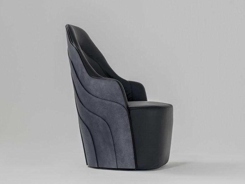 BD Barcelona Design Мягкое кожаное кресло Couture sun-id-1402528 - Вид №1