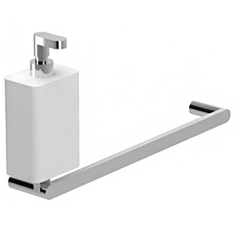 LV501501015 Дозатор жидкого мыла с полотенцедержателем Webert Living