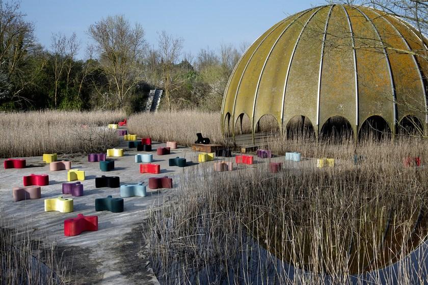 Adrenalina Пуф из мягкой ткани Fisk sun-id-1439928 - Вид №2