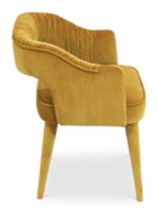 BRABBU Мягкое бархатное кресло с подлокотниками sun-id-1400940 - Вид №2