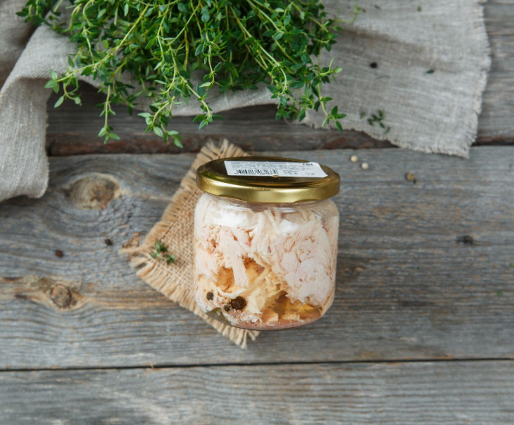 3603 Тушенка из мяса индейки Вкусляндия  - Вид №2