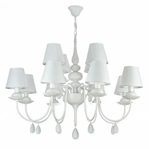 Подвесная люстра Freya Eliza FR5756-PL-12-W FREYA ДИЗАЙНЕРСКИЕ, ELIZA 186869 Белый