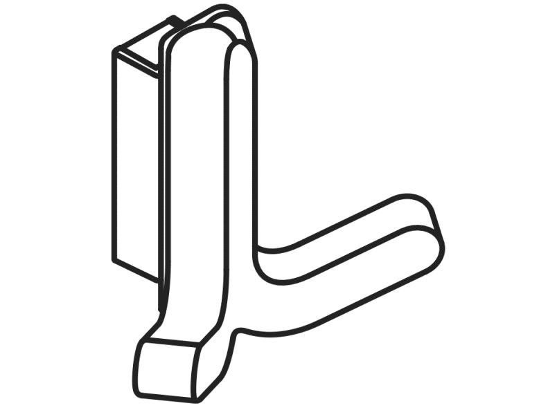 477.94B020 двойной крючок HEWI Garderoben | Haken  - Вид №11