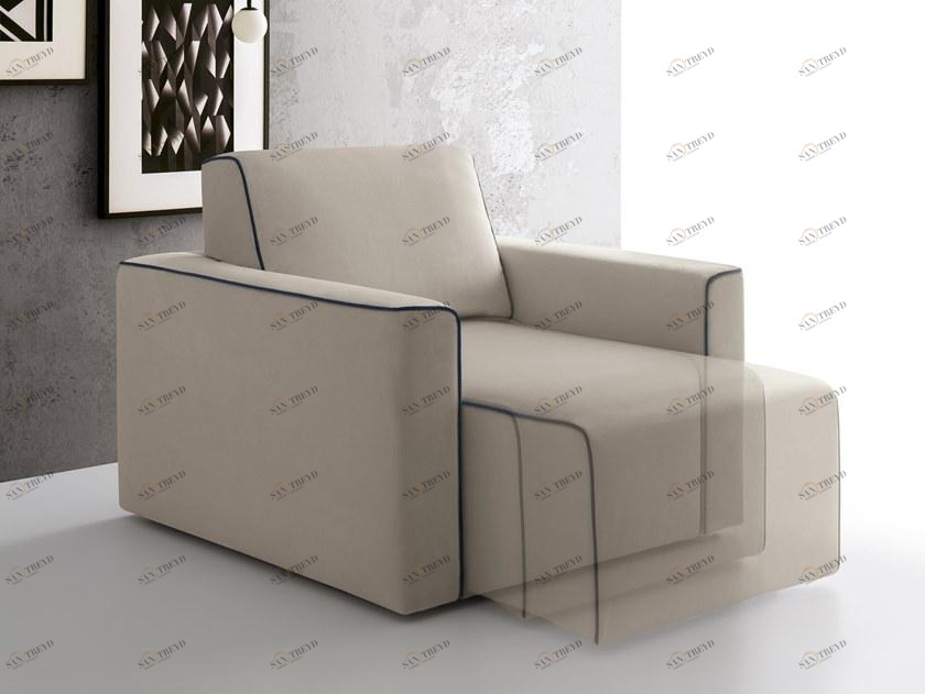 Felis Кресло из ткани с подлокотниками Evergreen sun-id-1398517