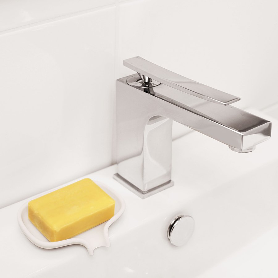 Мыльница с носиком для слива белая(малая) BOSIGN  253637 Белый  - Вид №2