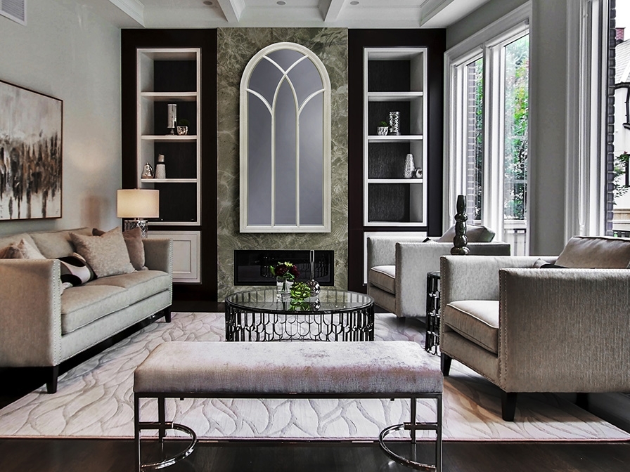 109249 Зеркало белое Schuller Duomo