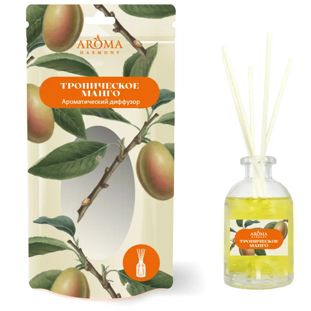 AROMA HARMONY Диффузор «Тропическое манго» с экзотическими нотами 89402397 STLM-1569144