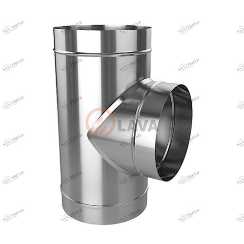 Тройник LAVA 110, нерж. 439 (0,5) 3103