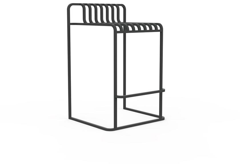 Diabla Высокий алюминиевый табурет с подставкой для ног Grill sun-id-1425958 - Вид №5