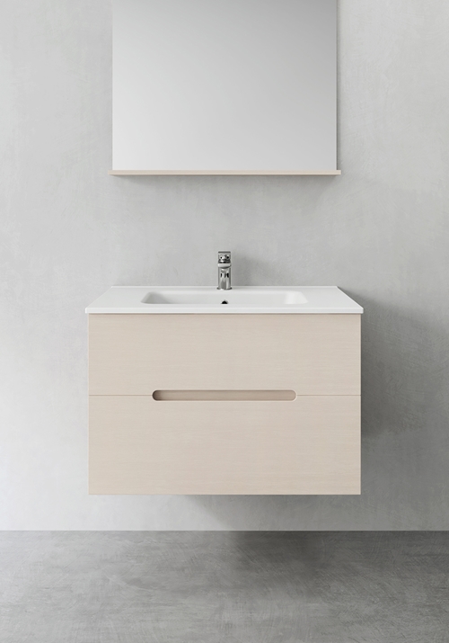 1390114 Шкаф Для Умывальника Sun Ash Pattern 900 Hafa Ясень 