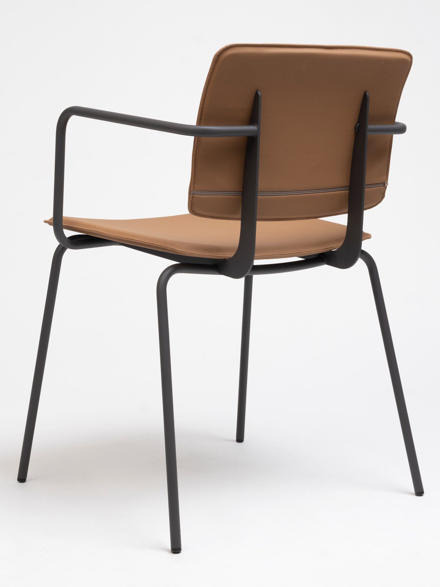 Кожаный стул с подлокотниками ONDARRETA Дон ARCH-00150715 - Вид №4