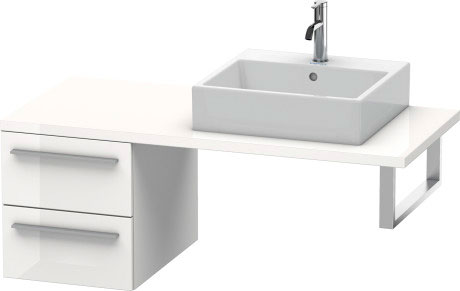 XL543607575 Шкафчик для консоли X-Large #XL5436 400 x 548 мм Лен, декор Duravit - Вид №2