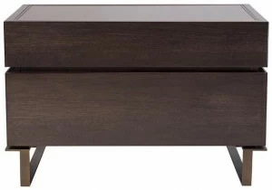 HUGUES CHEVALIER Прикроватная тумбочка из дерева Paris