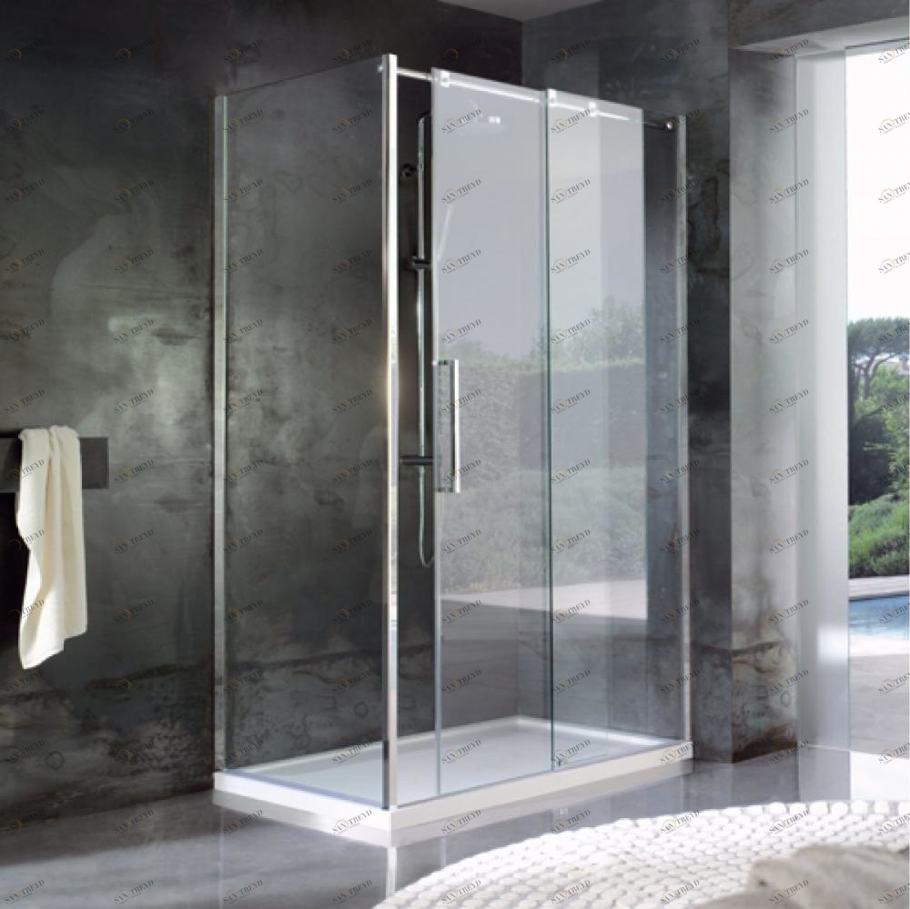 Душевой уголок Look L07 140x90 см Karolitalia BLUBLEULOOKL07140X90