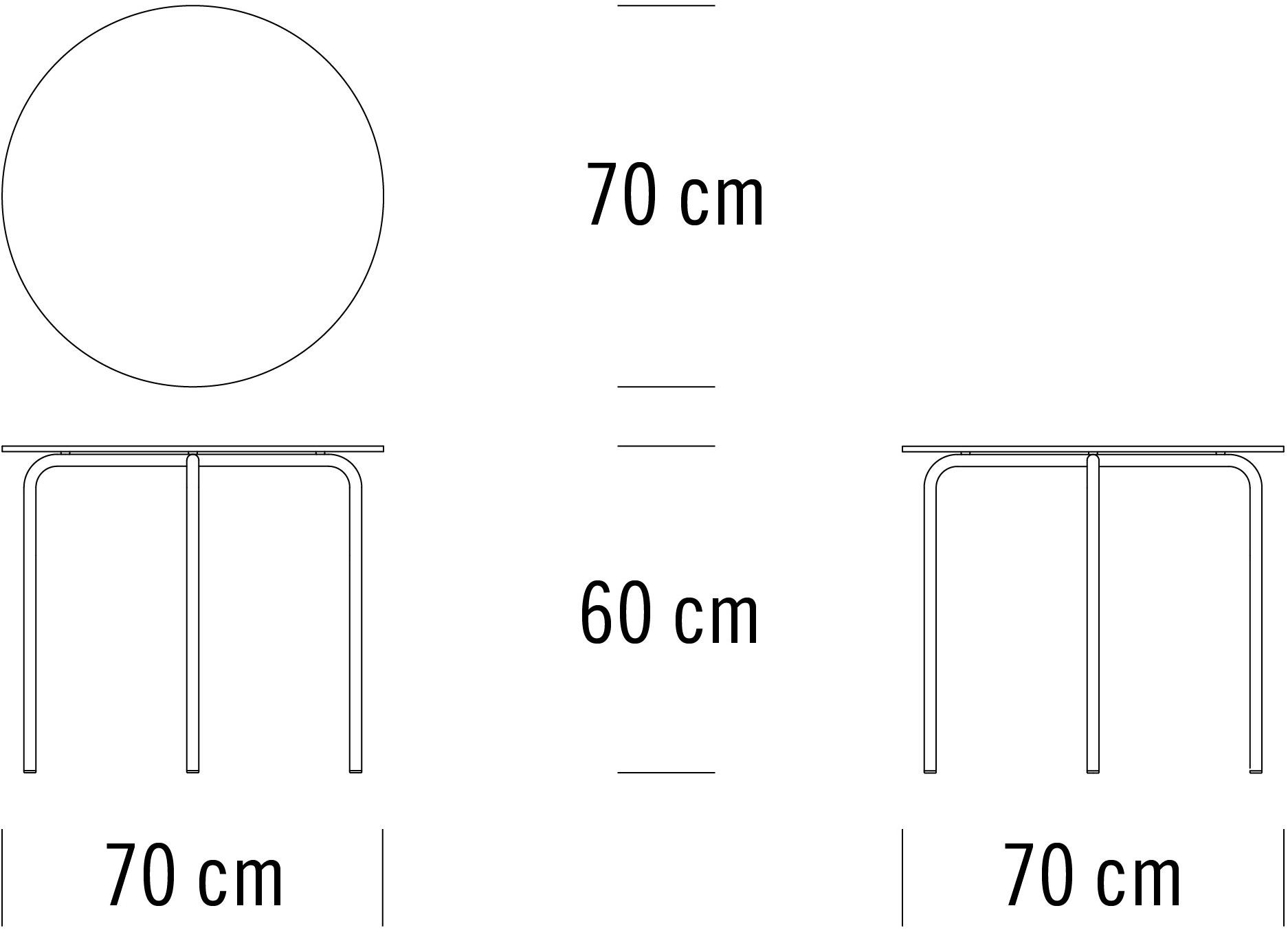 Thonet Круглый стеклянный журнальный столик для гостиной Mr 515 sun-id-1480011 - Вид №11