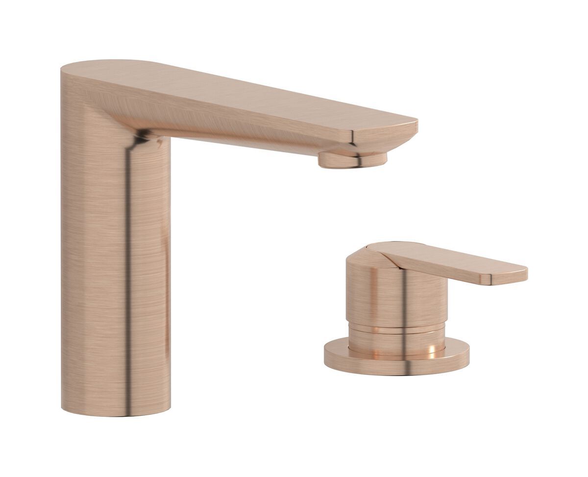 Смеситель для раковины с 2 отверстиями для пола с автоматическим сливом IB C-67 ARCH-00076966 - Вид №11