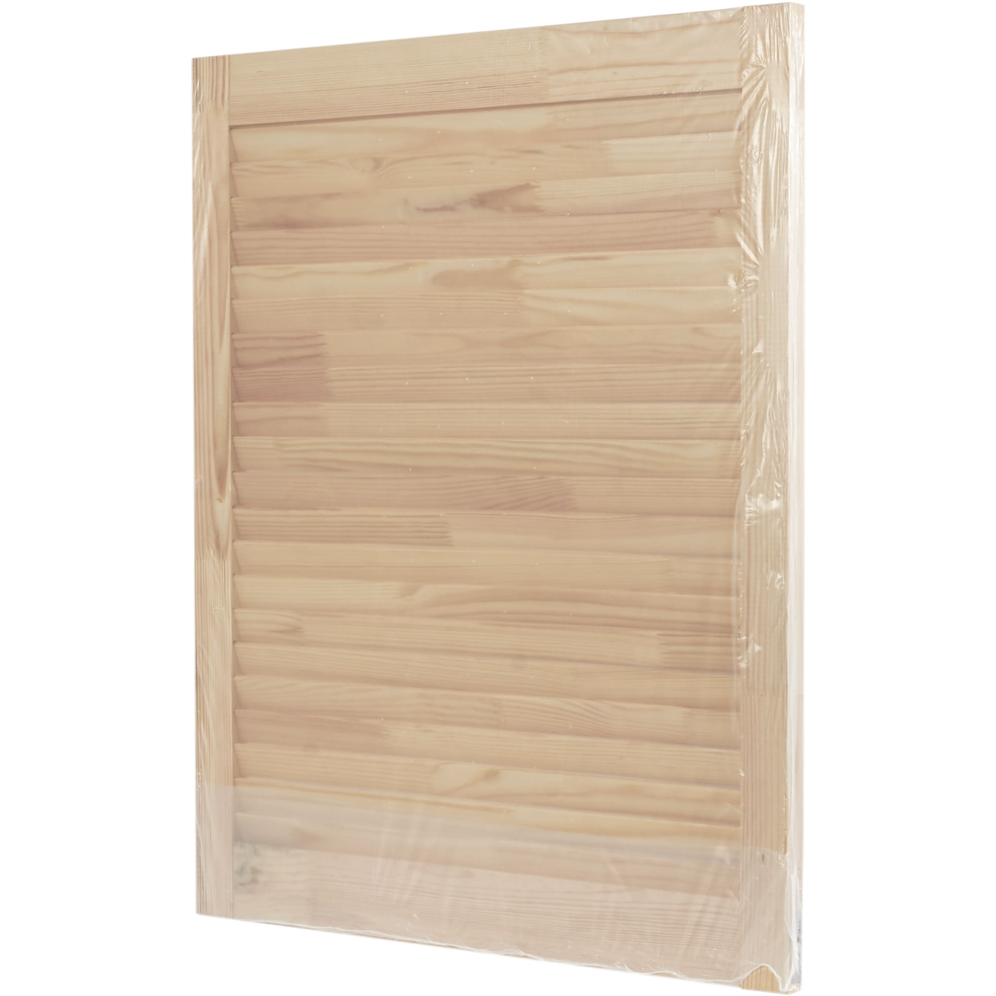 15312218 Дверка жалюзийная 715х594х20 мм хвоя сорт А Santreyd  - Вид №4