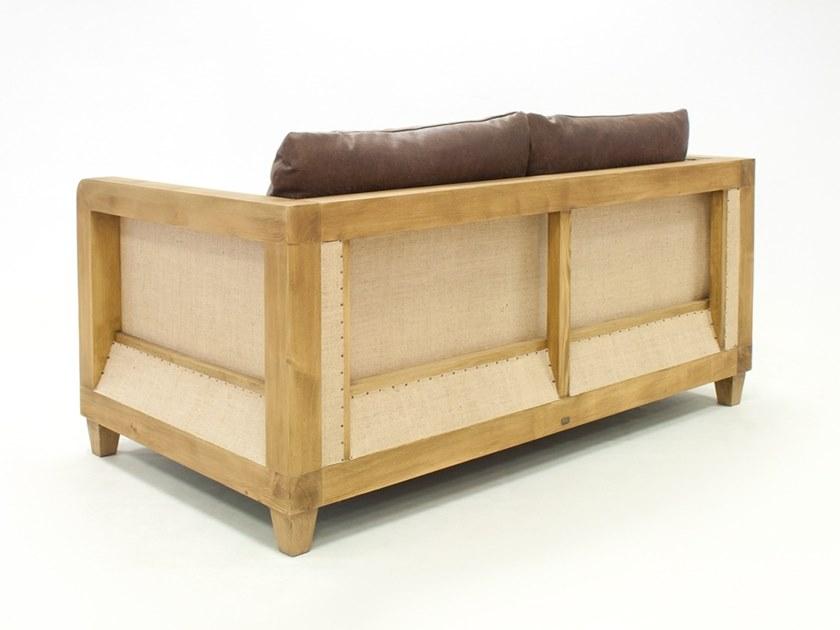 CREARTE COLLECTIONS 2-х местный кожаный диван Bambou essence 28 - Вид №3