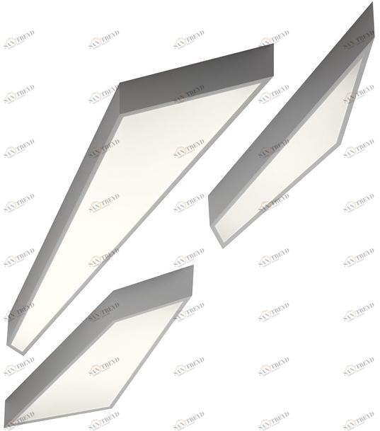 AXOLIGHT Потолочный светильник с диммером Shatter sun-id-1377380