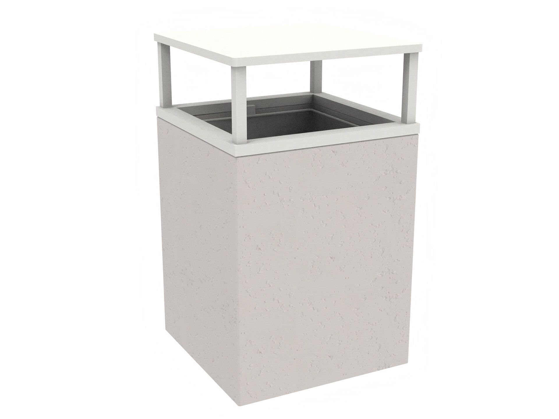 Бетонные стойки для мусора с крышкой Lazzari Афина ARCH-00133561 - Вид №13