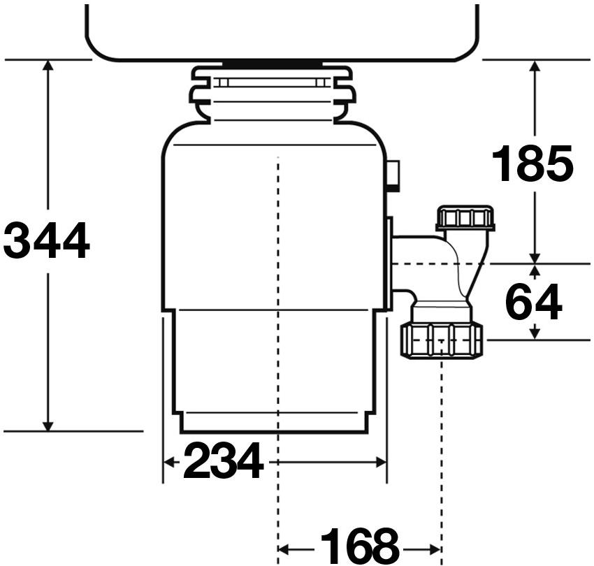 InSinkErator Измельчитель пищевых отходов для домашней кухни  1971250  - Вид №4