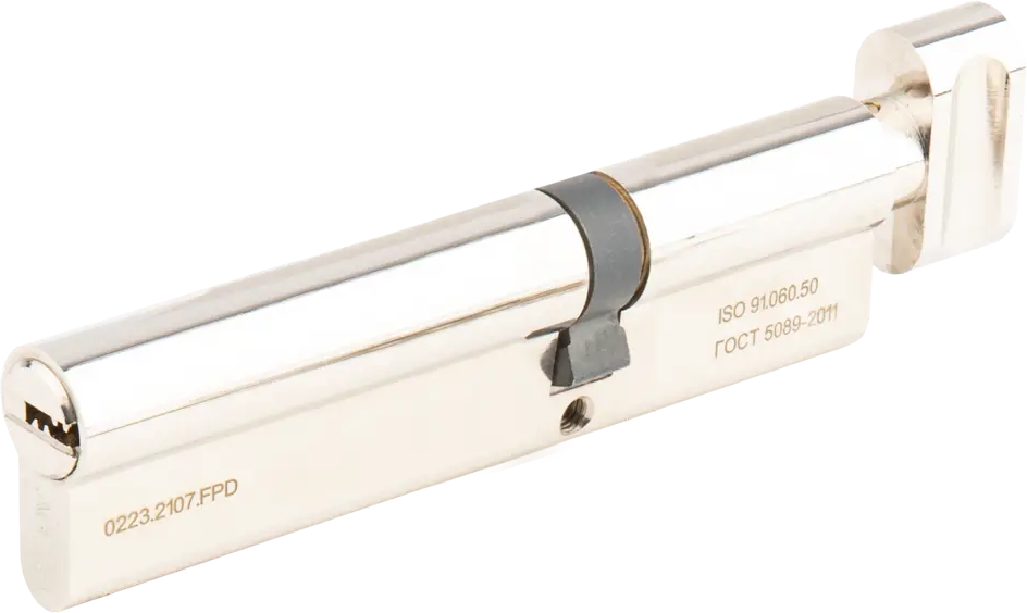 Цилиндр дверной APECS Pro с защитой от выбивания, 75x45 мм 85559800