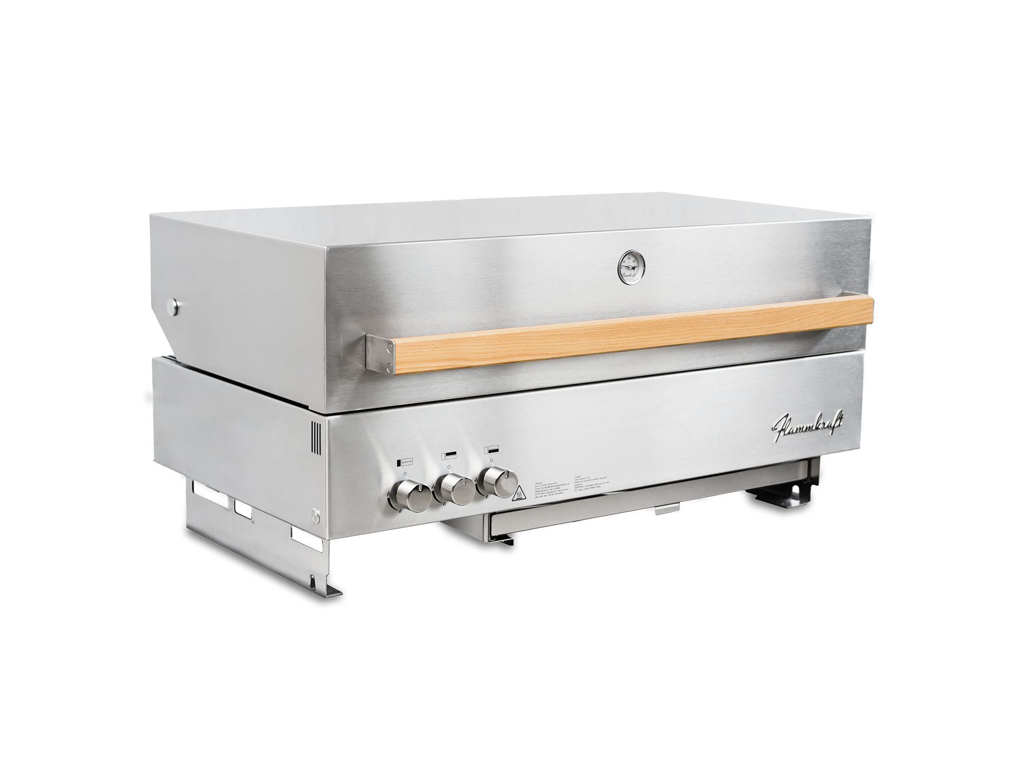 Встраиваемый газовый гриль из нержавеющей стали Flammkraft BLOCK D ARCH-00029170