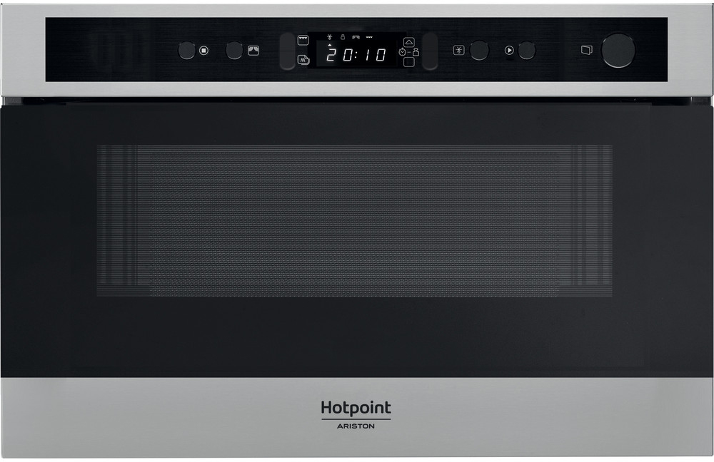 MN 513 IX HA 38,2 x 59,5 x 32 см, 22 л, 4 уровня мощности, технология multiwaves, dynamic defrost, гриль, дисплей, электронное управление, нержавеющая сталь Hotpoint-Ariston Santreyd 