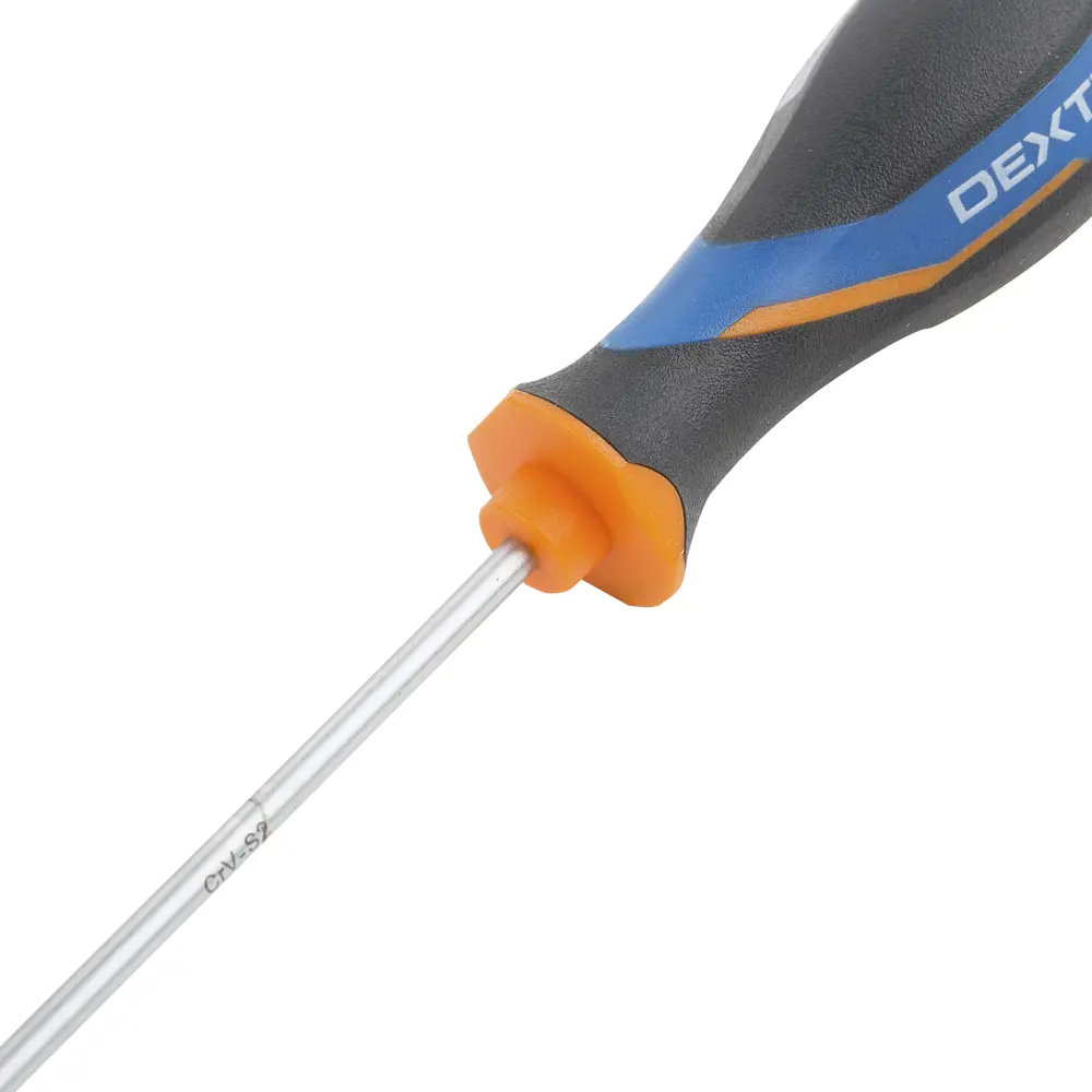 Отвертка шлицевая Dexter с магнитным наконечником SL3.5x80 мм 18147545 STLM-0009579 - Вид №3