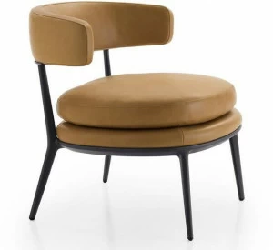 Maxalto Кожаное кресло с подлокотниками Caratos