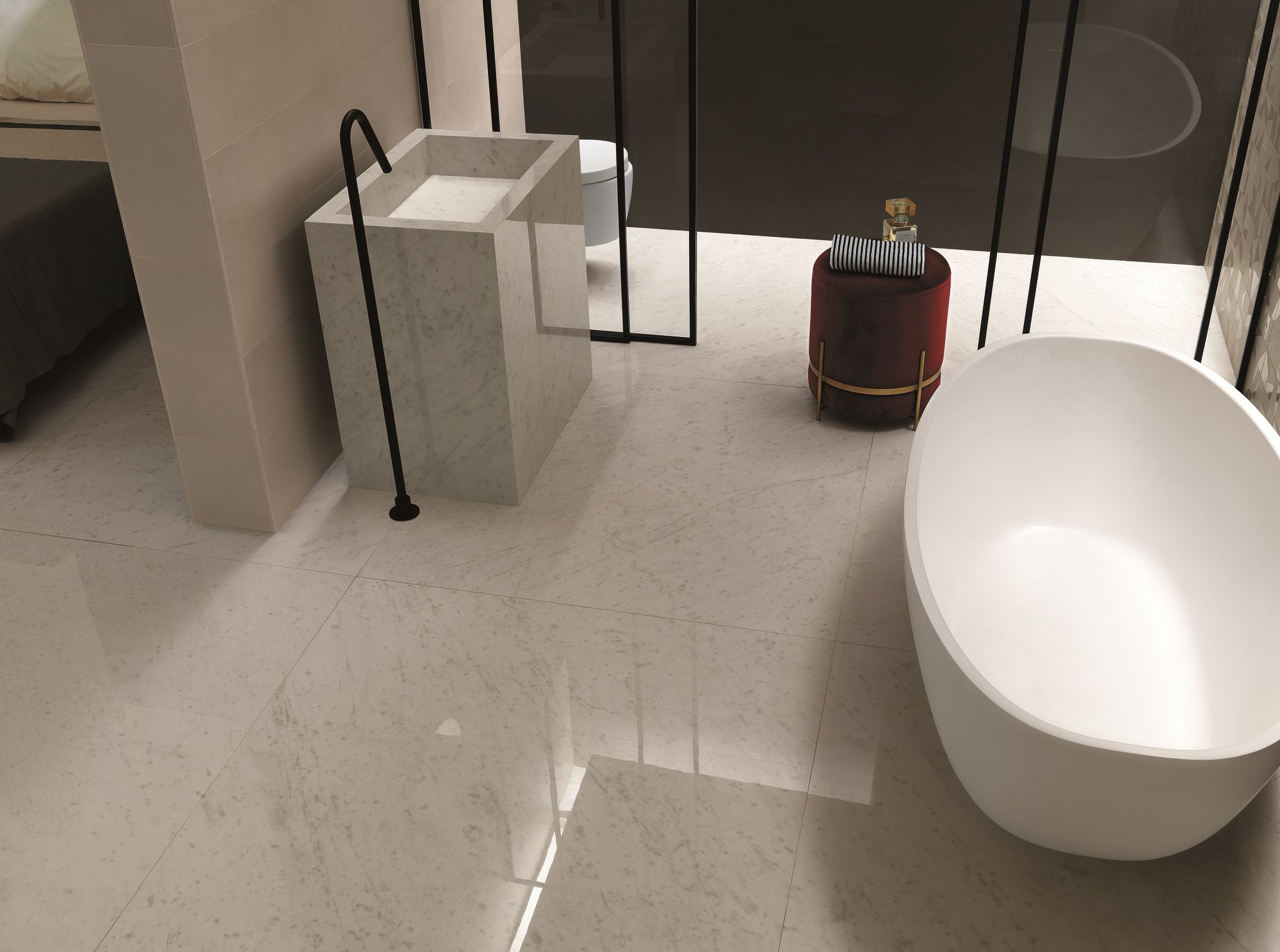 Белая паста керамическое покрытие FAP ceramiche Mat&amp ARCH-00027915 - Вид №2