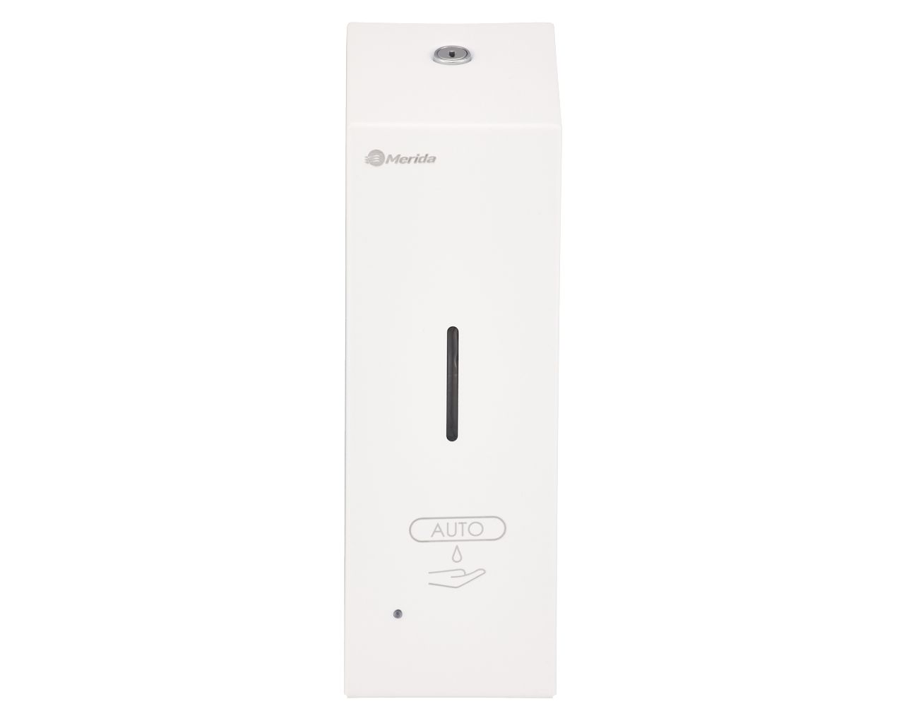 DSB220 Бесконтактный автоматический дозатор пенного мыла STELLA AUTOMATIC SLIM WHITE LINE для одноразовых стержней 800 мл, белый Merida  - Вид №7