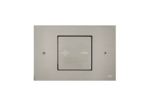 Панель управления унитазом из сатиновой стали