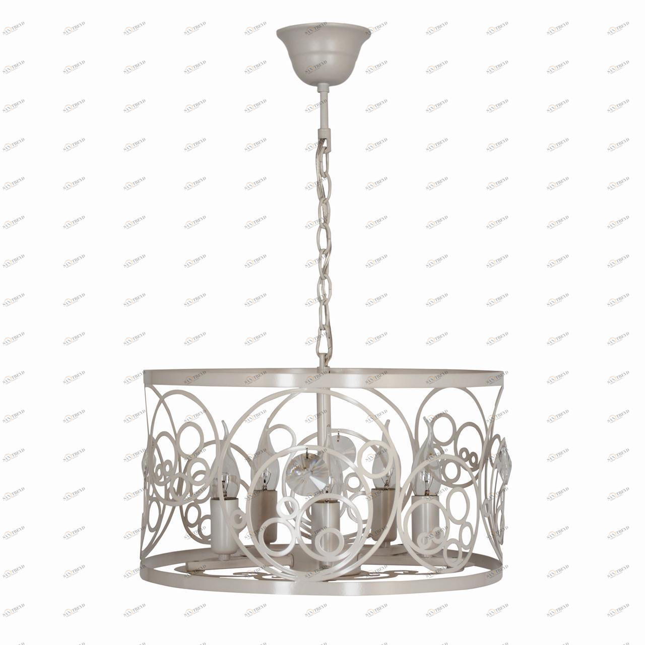 Подвесная люстра MW-Light Замок 249018905 MW-LIGHT ЗАМОК 313144 Белый 