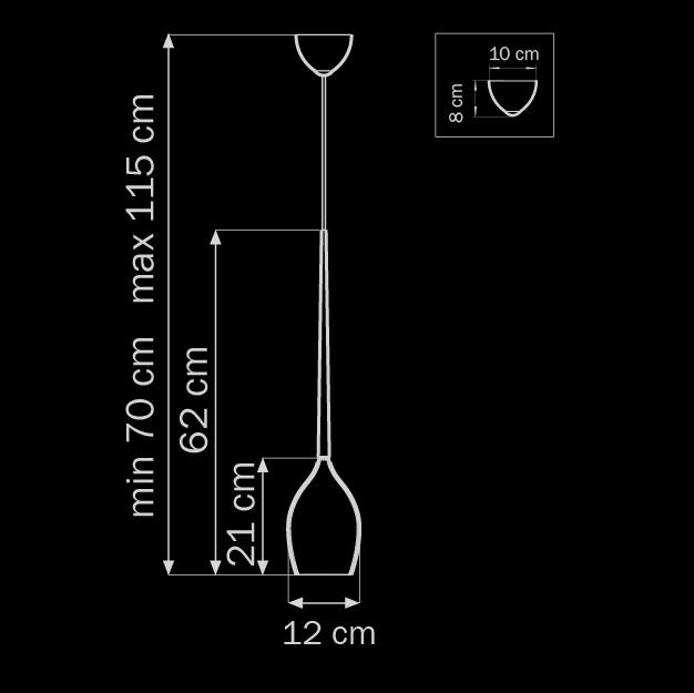 Подвесной светильник Lightstar Meta Duovo 807117 LIGHTSTAR META DUOVO 070493 Черный  - Вид №1