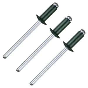 Заклёпка Matrix RAL6005 4х10 мм цвет тёмно-зелёный 50 шт. 15241413 STLM-2152677