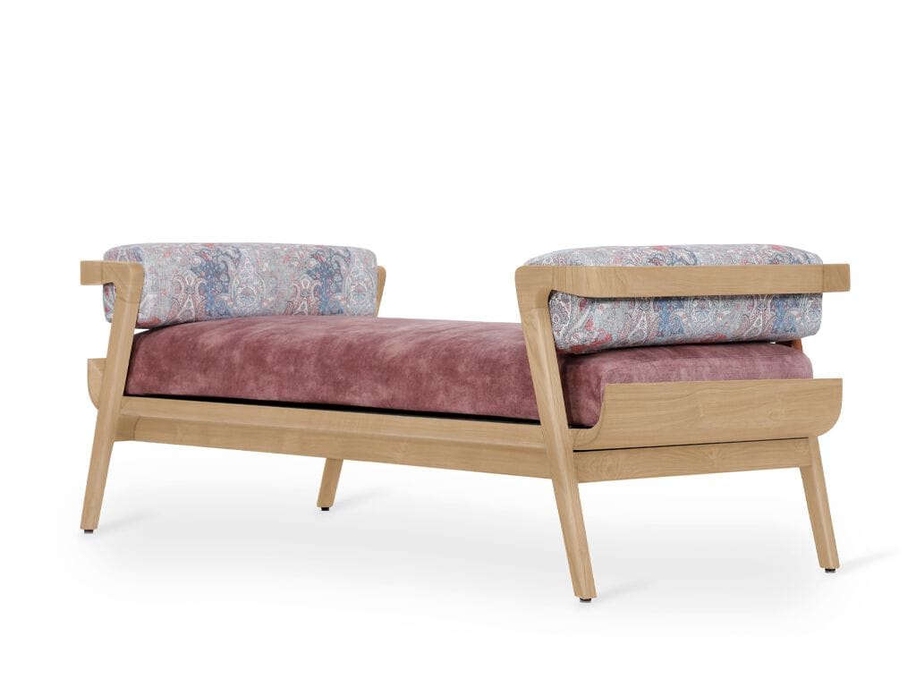 Спальная кровать из тикового дерева Alankaram YASSI ARCH-00119577 - Вид №11