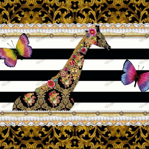 8-952-Melli-Mello-Giraffe Фотообои Komar Vol.15 2.54х3.68 м 8952MELLIMELLOGIRAFFE