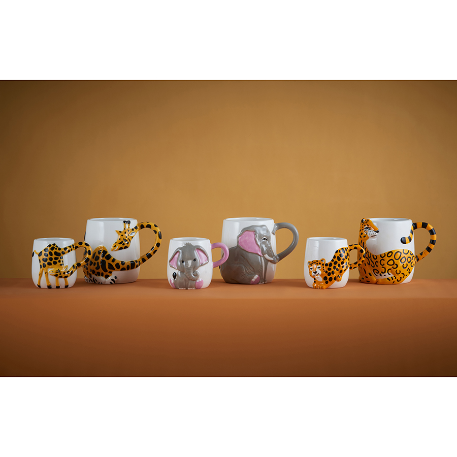 P_0059.079 Набор из 2 кружек giraffe, 405 мл и 195 мл Price&Kensington  - Вид №5