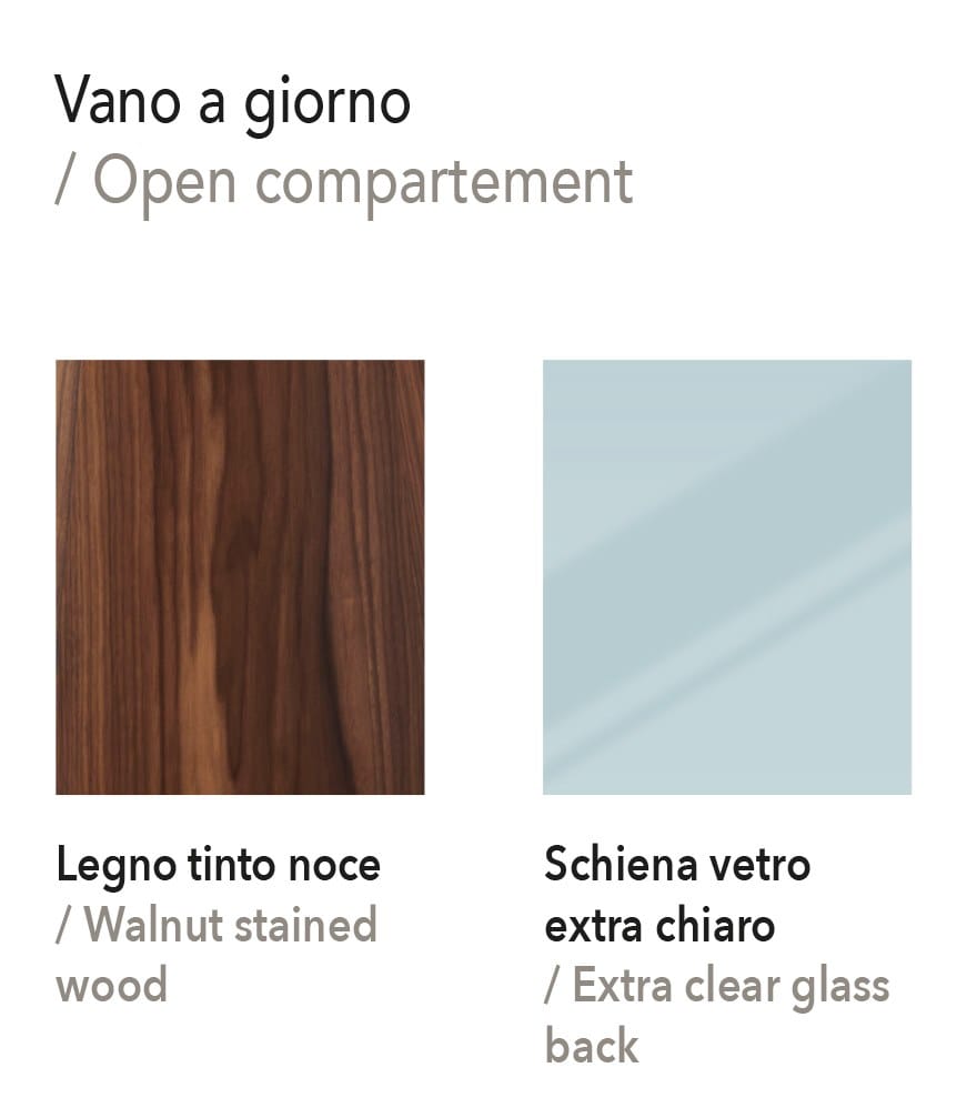 Секционный шкаф из МДФ с распашными дверцами и ящиками MOMENTI Home &amp ARCH-00136748 - Вид №4